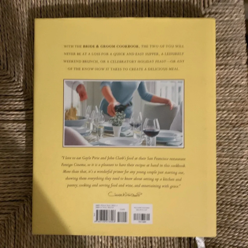 Williams and Sonoma - Bride and Groom Cookbook